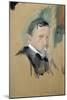 Self Portrait, 1901-Valentin Aleksandrovich Serov-Mounted Giclee Print