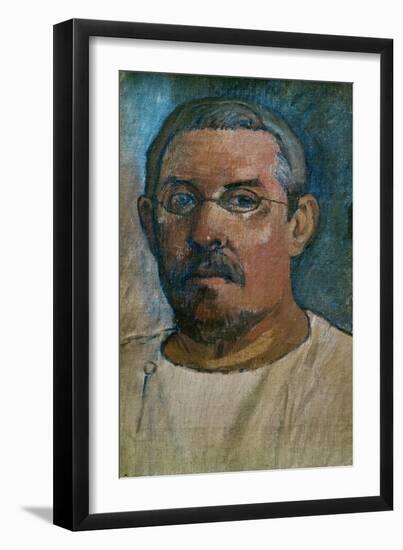 Self-Portrait, 1903-Paul Gauguin-Framed Giclee Print