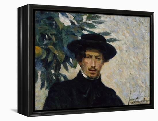 Self-Portrait, 1905-Umberto Boccioni-Framed Premier Image Canvas