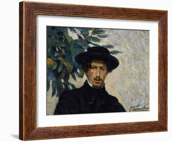 Self-Portrait, 1905-Umberto Boccioni-Framed Giclee Print