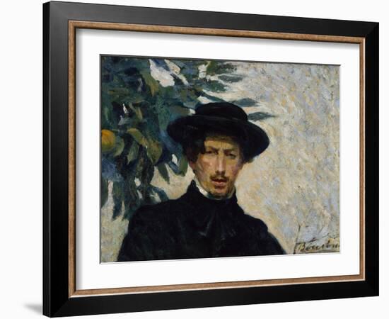 Self-Portrait, 1905-Umberto Boccioni-Framed Giclee Print