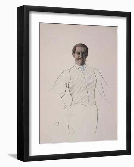 Self-Portrait, 1906-Leon Bakst-Framed Giclee Print