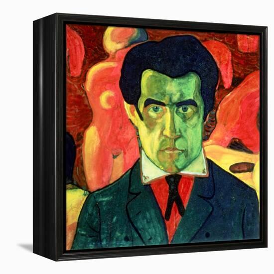 Self Portrait, 1908-Kasimir Malevich-Framed Premier Image Canvas