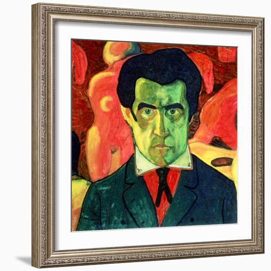 Self Portrait, 1908-Kasimir Malevich-Framed Giclee Print