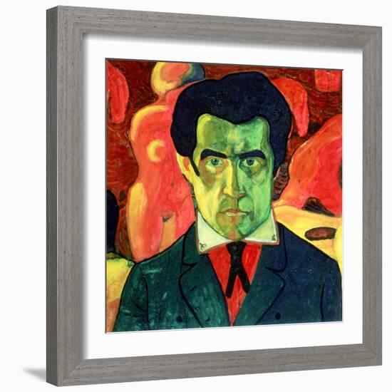 Self Portrait, 1908-Kasimir Malevich-Framed Giclee Print