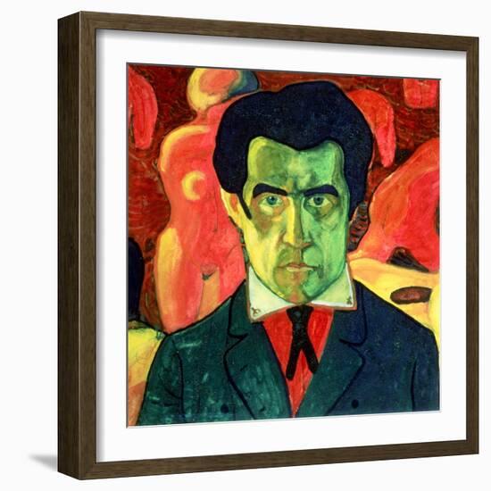 Self Portrait, 1908-Kasimir Malevich-Framed Giclee Print