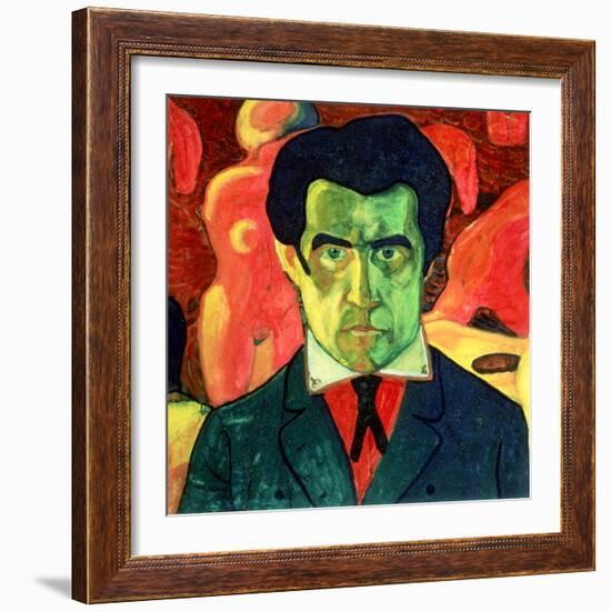 Self Portrait, 1908-Kasimir Malevich-Framed Giclee Print