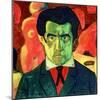 Self Portrait, 1908-Kasimir Malevich-Mounted Giclee Print