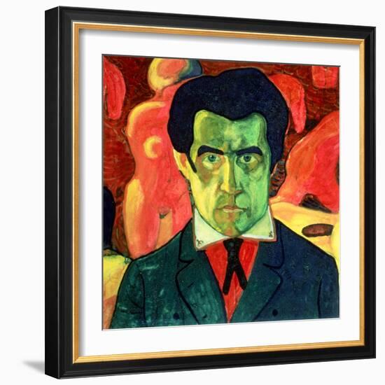 Self Portrait, 1908-Kasimir Malevich-Framed Giclee Print