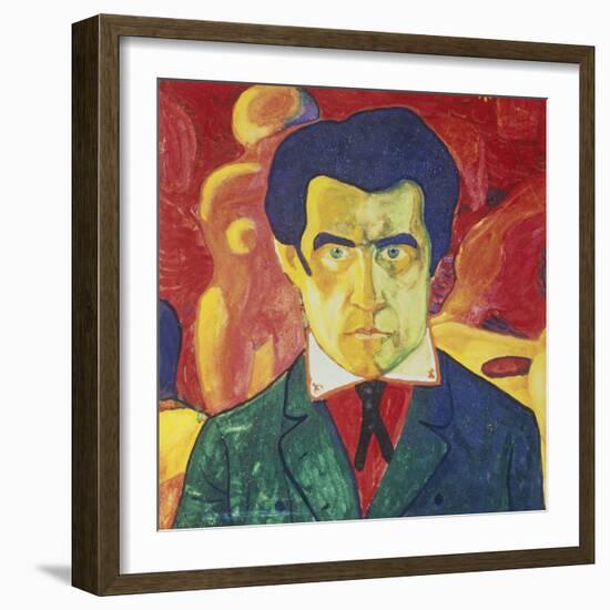 Self Portrait, 1908-Kasimir Malevich-Framed Giclee Print