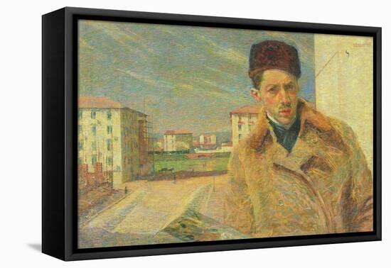 Self Portrait, 1908-Umberto Boccioni-Framed Premier Image Canvas