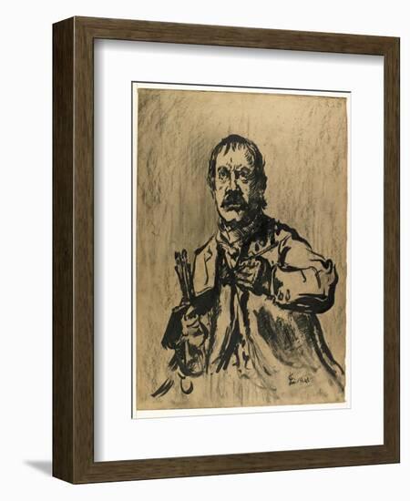 Self Portrait, 1908-Lovis Corinth-Framed Giclee Print