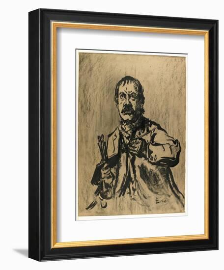 Self Portrait, 1908-Lovis Corinth-Framed Giclee Print