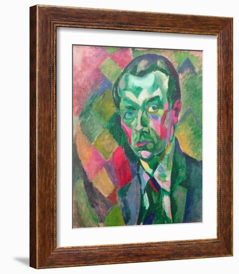 Self-Portrait, 1909-Robert Delaunay-Framed Giclee Print