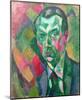 Self-Portrait, 1909-Robert Delaunay-Mounted Giclee Print