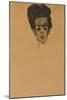 Self Portrait, 1910-Egon Schiele-Mounted Giclee Print