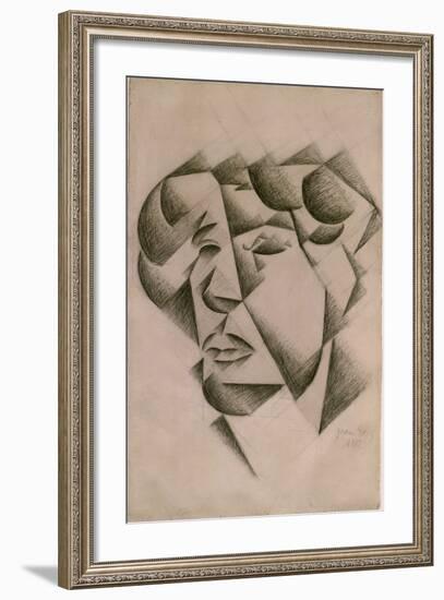 Self Portrait, 1912-Juan Gris-Framed Giclee Print