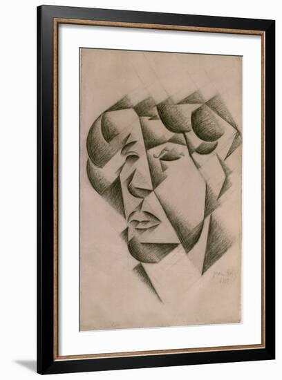 Self Portrait, 1912-Juan Gris-Framed Giclee Print