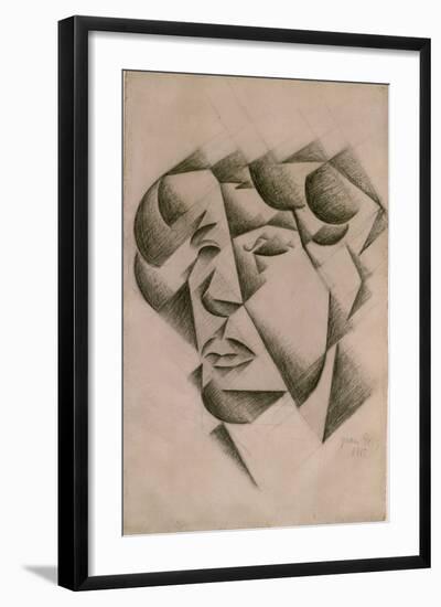 Self Portrait, 1912-Juan Gris-Framed Giclee Print