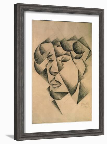 Self Portrait, 1912-Juan Gris-Framed Giclee Print