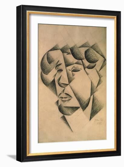 Self Portrait, 1912-Juan Gris-Framed Giclee Print