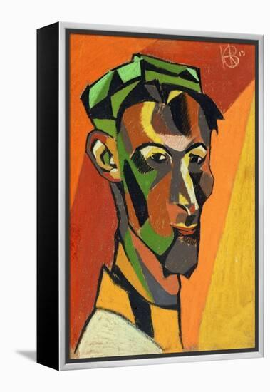 Self Portrait, 1913-Henri Gaudier-brzeska-Framed Premier Image Canvas