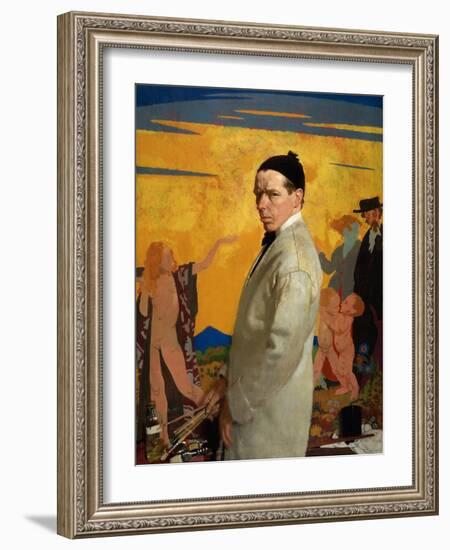 Self Portrait, 1913-Sir William Orpen-Framed Giclee Print