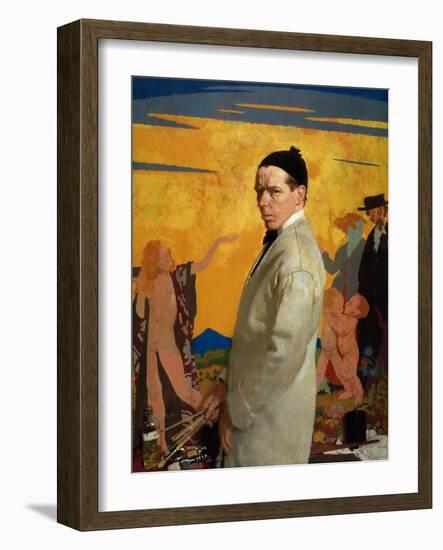 Self Portrait, 1913-Sir William Orpen-Framed Giclee Print