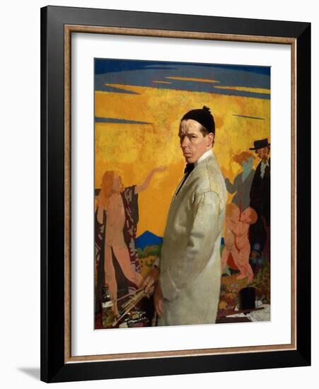 Self Portrait, 1913-Sir William Orpen-Framed Giclee Print