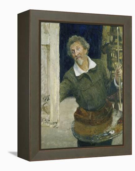 Self Portrait, 1915-Ilya Efimovich Repin-Framed Premier Image Canvas