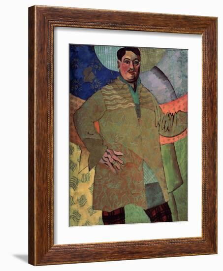 Self-Portrait, 1915-Aristarkh Vasilyevich Lentulov-Framed Giclee Print