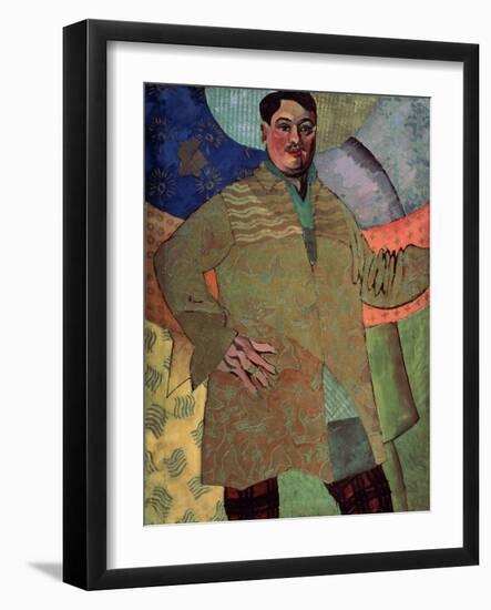 Self-Portrait, 1915-Aristarkh Vasilyevich Lentulov-Framed Giclee Print