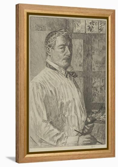 Self-Portrait, 1916-Childe Hassam-Framed Premier Image Canvas