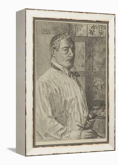 Self-Portrait, 1916-Childe Hassam-Framed Premier Image Canvas