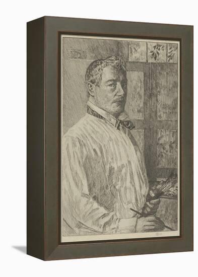 Self-Portrait, 1916-Childe Hassam-Framed Premier Image Canvas