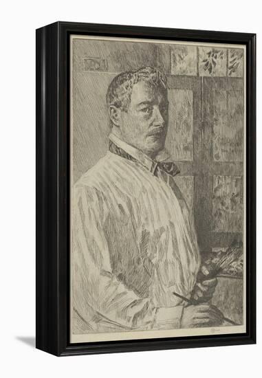 Self-Portrait, 1916-Childe Hassam-Framed Premier Image Canvas