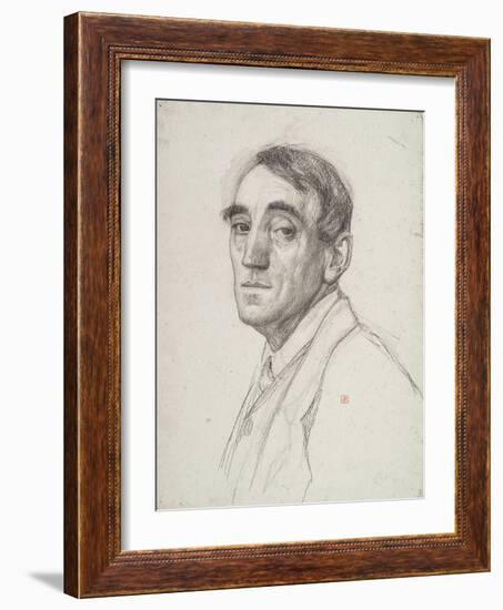 Self Portrait, 1916-Theo van Rysselberghe-Framed Giclee Print