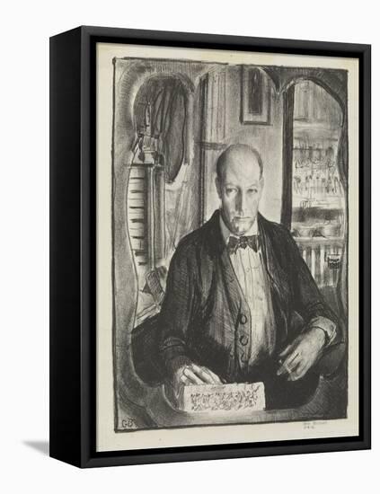 Self-Portrait, 1921-George Wesley Bellows-Framed Premier Image Canvas