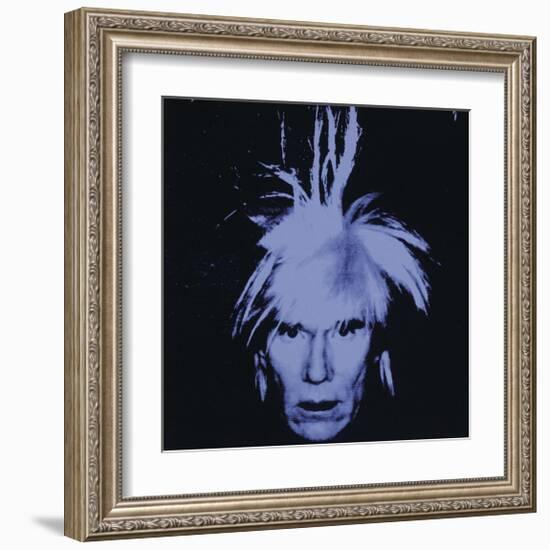 Self Portrait, 1986-Andy Warhol-Framed Giclee Print