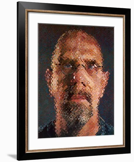 Self-Portrait, 2000-2001-Chuck Close-Framed Art Print