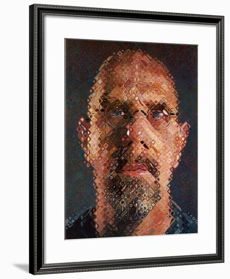 Self-Portrait, 2000-2001-Chuck Close-Framed Art Print