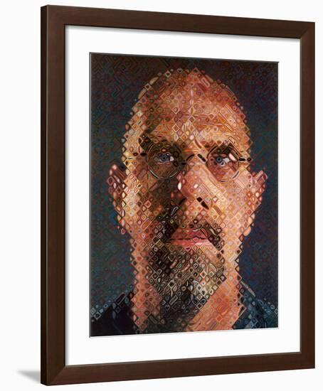 Self-Portrait, 2000-2001-Chuck Close-Framed Art Print