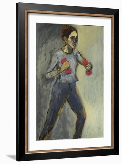 Self Portrait, 2015-Julie Held-Framed Giclee Print