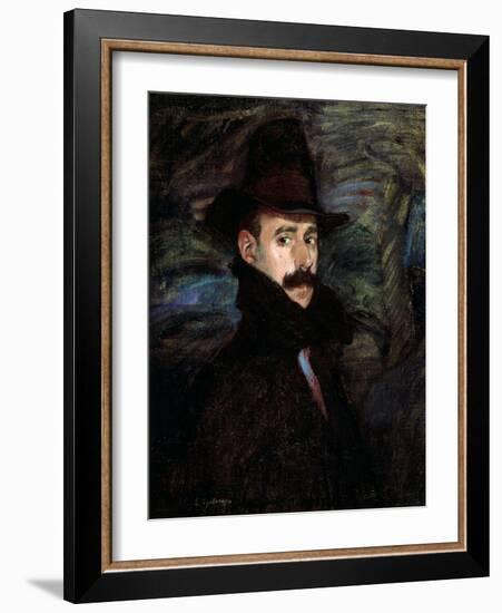 Self-Portrait, 20th Century-Ignacio Zuloaga-Framed Giclee Print