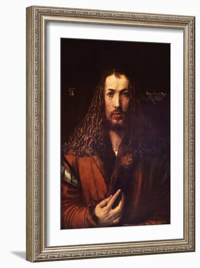 Self Portrait 2-Albrecht Dürer-Framed Art Print