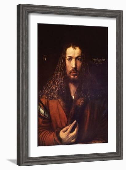 Self Portrait 2-Albrecht Dürer-Framed Art Print