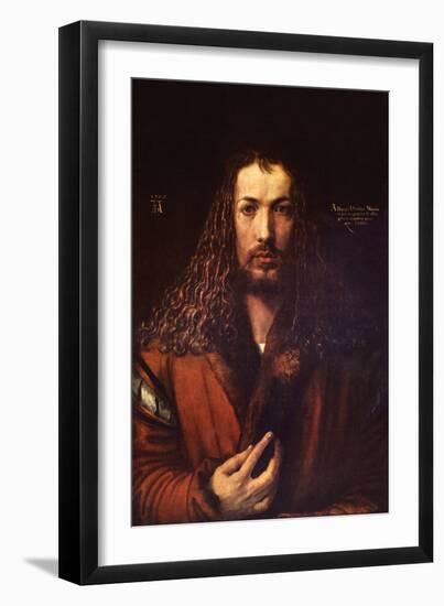 Self Portrait 2-Albrecht Dürer-Framed Art Print