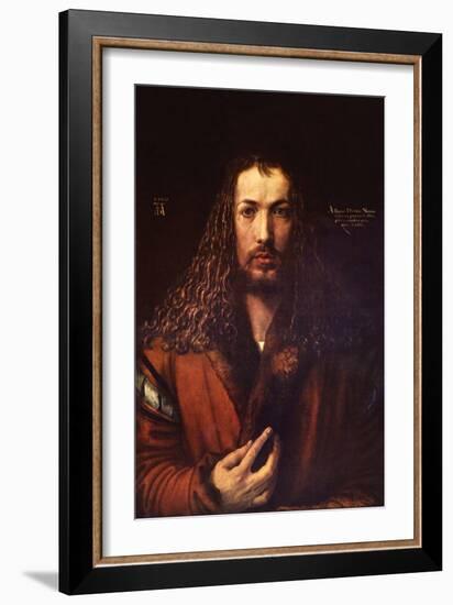 Self Portrait 2-Albrecht Dürer-Framed Art Print