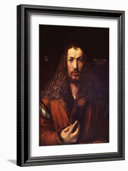 Self Portrait 2-Albrecht Dürer-Framed Art Print