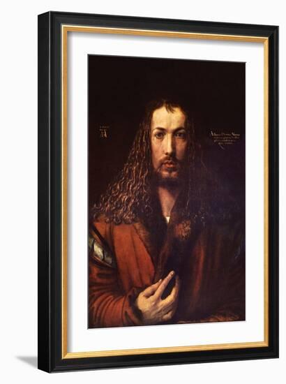 Self Portrait 2-Albrecht Dürer-Framed Art Print